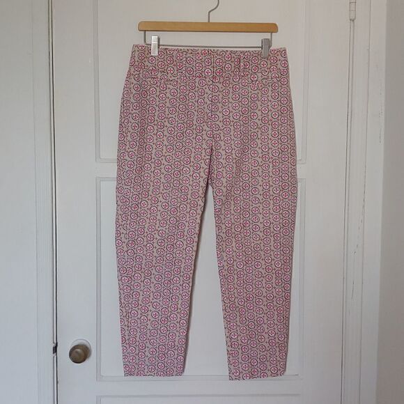 Ann Taylor Loft Riviera Crop Pant Julie Fit Size 4 - Picture 1 of 13